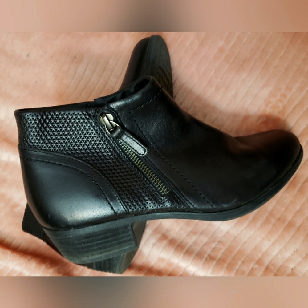 Women's Rockport Cobb Hill Oliana Panel Bootie Black Leather